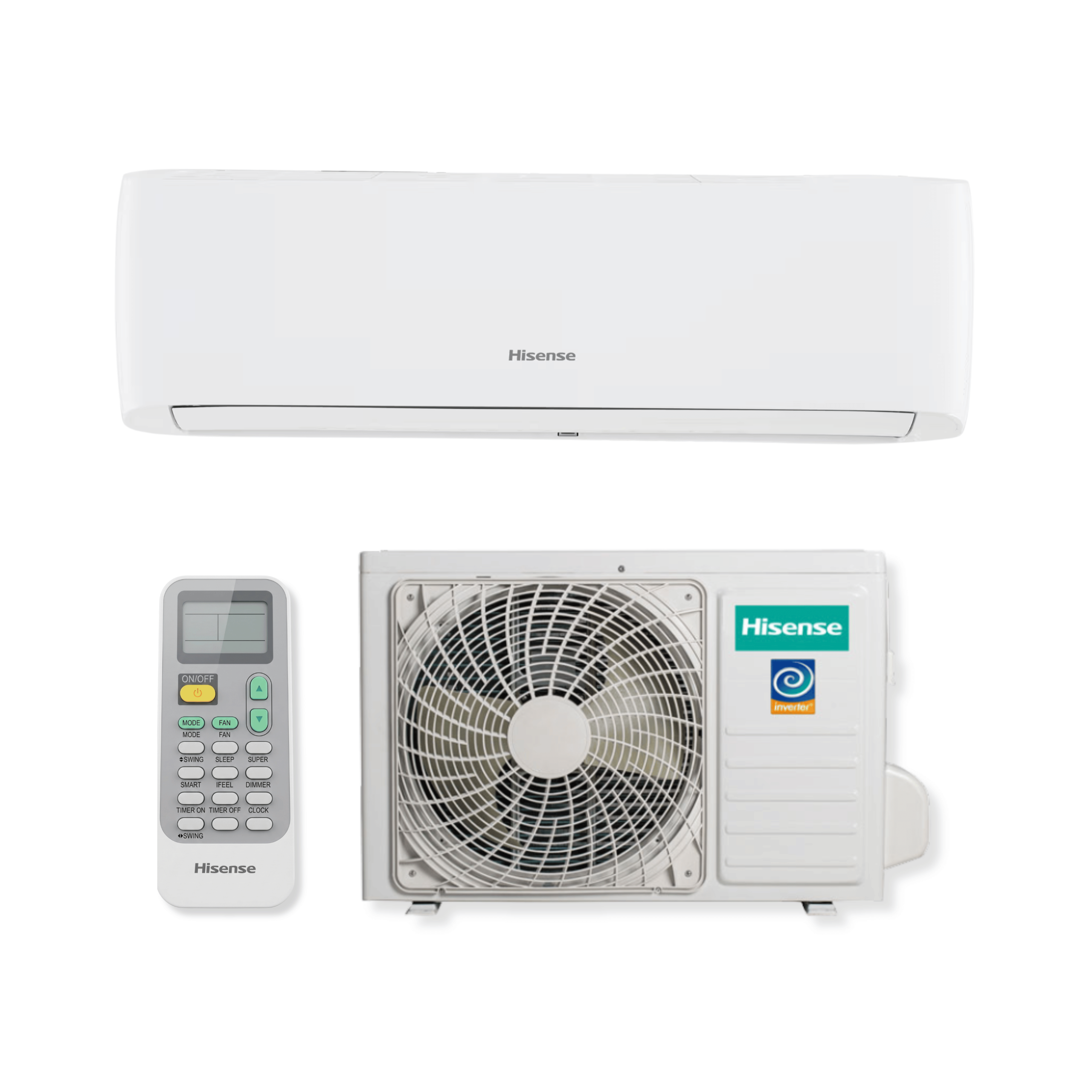Hisense 22 000BTU Aeolus Inverter Midwall Split Air Conditioner